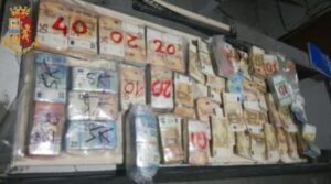 Over 700 thousand euro worth of cash and valuables thought to belong to Vittorio Raso have been found in a safe hidden in an underground garage in Turin